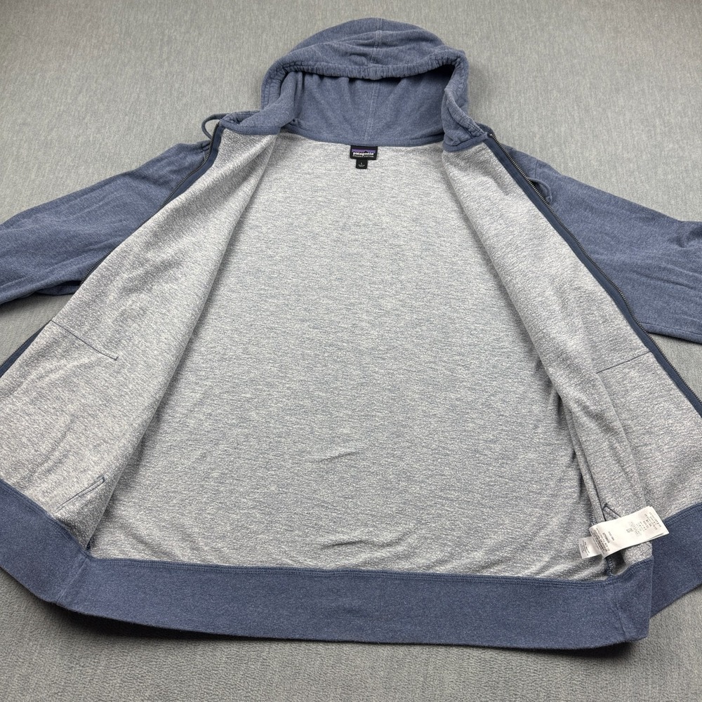 Patagonia Hoodie Mens Large Purple Fitz Roy Scope Lightweight Full-Zip Hoody - Picture 7 of 14